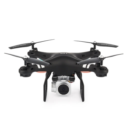 X52 Four-Axis High-Definition Aerial Photography Drone 4K Remote Control Model Airplane Toy, Specification: Black 1080P Wide Angle Camera