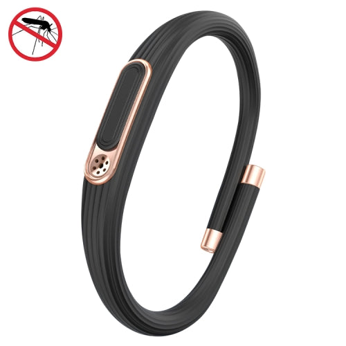 MW-02 Mosquito Repellent Bracelet Outdoor Mosquito Repellent Bracelet(Elegant Black)