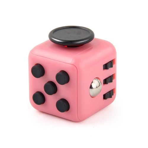 3 PCS Cube Decompression Toys For Adults & Children Unlimited Dice Vent Toys, Colour: Pink