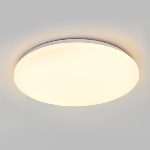 QSXDD-TJ Waterproof Ceiling Light LED Bathroom Moisture-Proof Dust-Proof Circular Ceiling Lamp, Power source: 18W 350mm(Warm White)