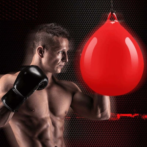 Water Injection Sandbag Household Hanging Type Boxing Water Ball Vent Ball(Red)