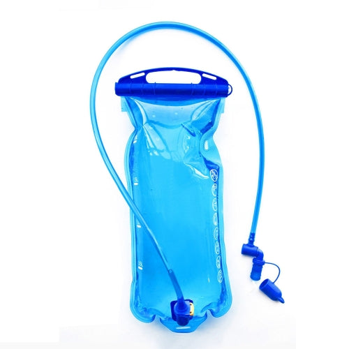 FT2085 Outdoor Folding Drinking Water Bag Portable Mountaineering Water Feeds, Size: 1L(Blue)