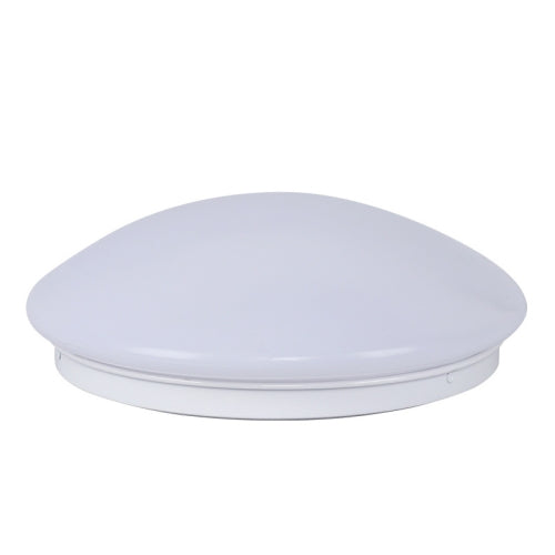 LED Sound Light Control Ceiling Lamp Round Corridor Intelligent Sensor Lamp, Power source: 24W 400mm(White)