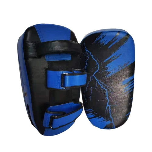 A Pair Taekwondo Training Foot Target Home Boxing Foot Target(Blue)