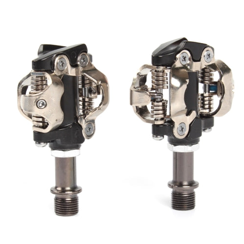 1 Pair PD-M8000 Mountain Bike Bicycle Self-Locking Pedal With Clasp(Black)