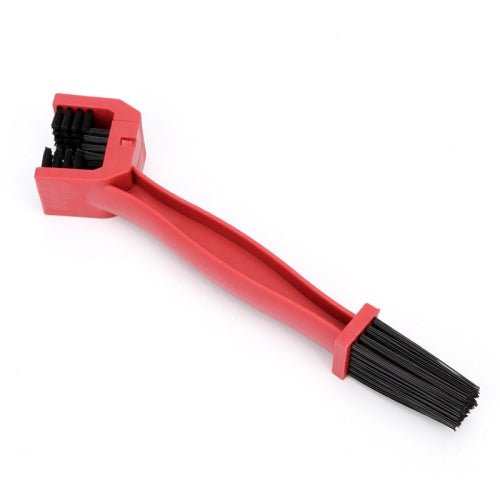 5 PCS BG-7168 Bicycle And Motorcycle Cleaning Brush Three-Sided Chain Brush, Colour: Red