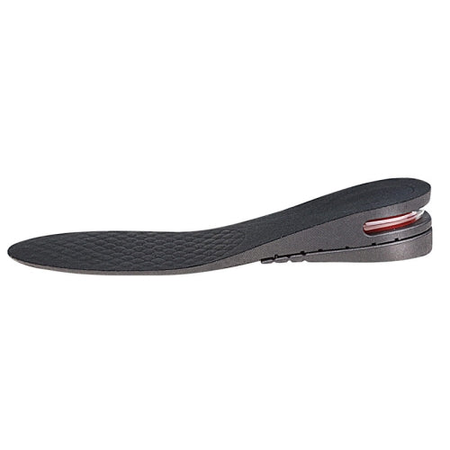 2 Pairs 032 Adjust Inner Height Insole Free Size Cutable Insole, Colour: Black 2 Layers (about 4cm)