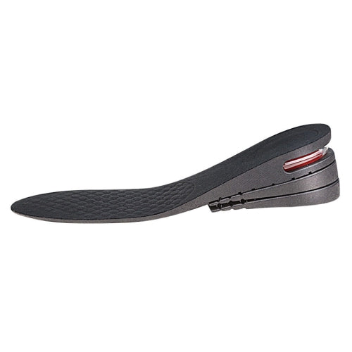 2 Pairs 032 Adjust Inner Height Insole Free Size Cutable Insole, Colour: Black 3 Layers (about 5.5cm)