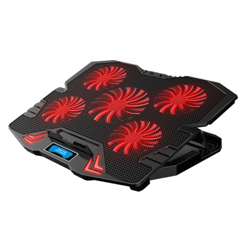 ICE COOREL K5 Laptop Radiator Computer Cooling Bracket, Colour: Standard Version (Black Red)