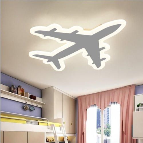 45W Modern Minimalist LED Children Bedroom Creative Aircraft Personality Home Ceiling Lamp, Size: 64 x 58 x 4cm (White Light)