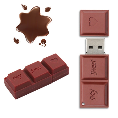 MicroDrive 16GB USB 2.0 Creative Chocolate U Disk