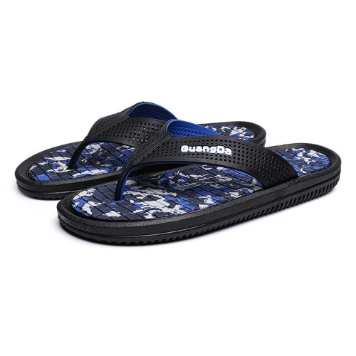 Lightweight Casual Fashion Trend Flip-flops for Men (Color:Blue Size:42)